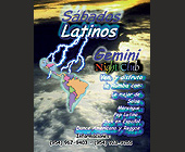 Sábados Latinos at Gemini Nightclub - Ft Lauderdale Graphic Designs