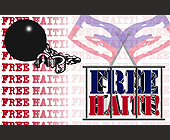 Free Haiti - tagged with chains