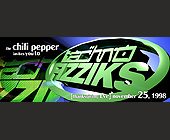 Techno Fizziks at The Chili Pepper - The Chili Pepper Graphic Designs