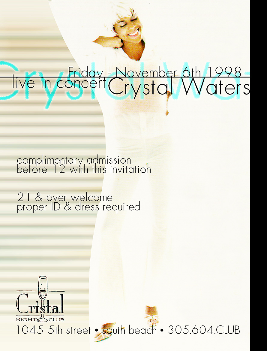 Crystal Waters Live in Concert