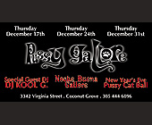 Pussy Gallore New Years Eve - 2625x1375 graphic design