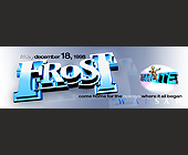 Frost at Club Warsaw - Reggae Graphic Designs