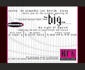 Big One Premier Opening at KGB Nightclub - KGB Nightclub Graphic Designs