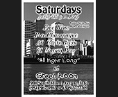 Saturdays Party Till You Drop at Green Room - tagged with black and white picture