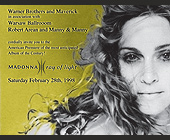 Madonna Ray of Light at Warsaw Ballroom - created February 19, 1998