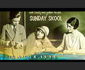 Sunday Skool at The Chili Pepper - 1313x2063 graphic design