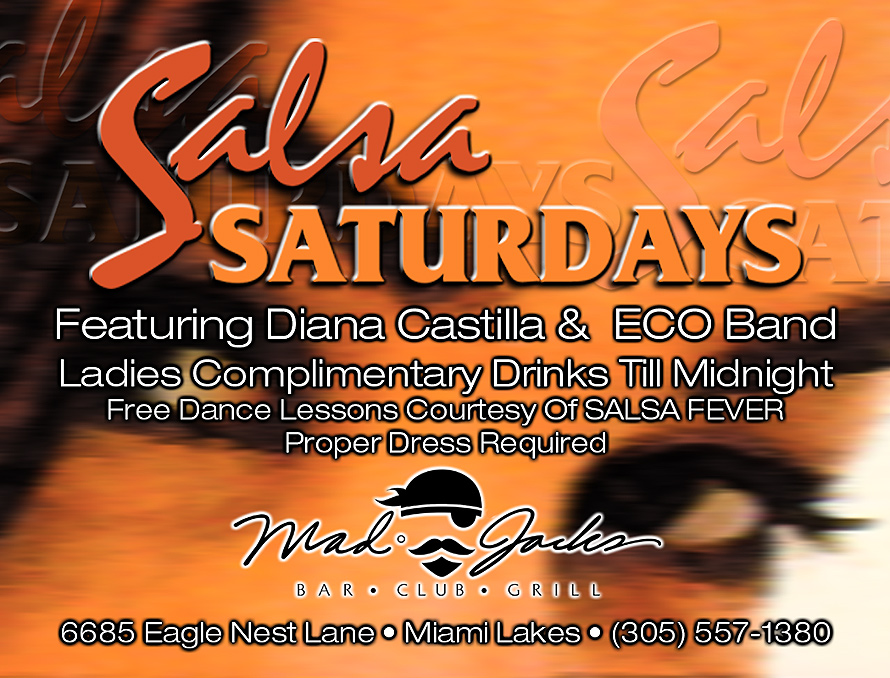 Salsa Saturdays at Mad Jacks