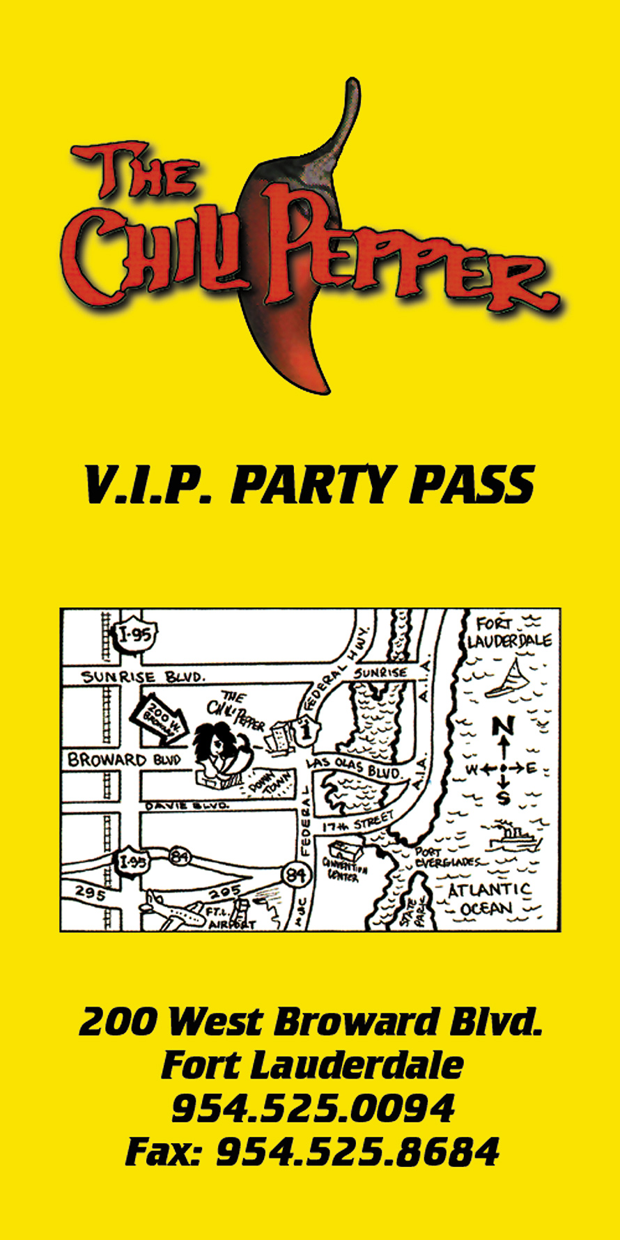 VIP Party Pass at The Chili Pepper