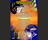 Super Bowl 33 Cafe Iguana Party Schedule - Cafe Iguana Beachplace Graphic Designs