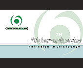 6th Borough Styles Hair Salon and Music Lounge - Business Cards