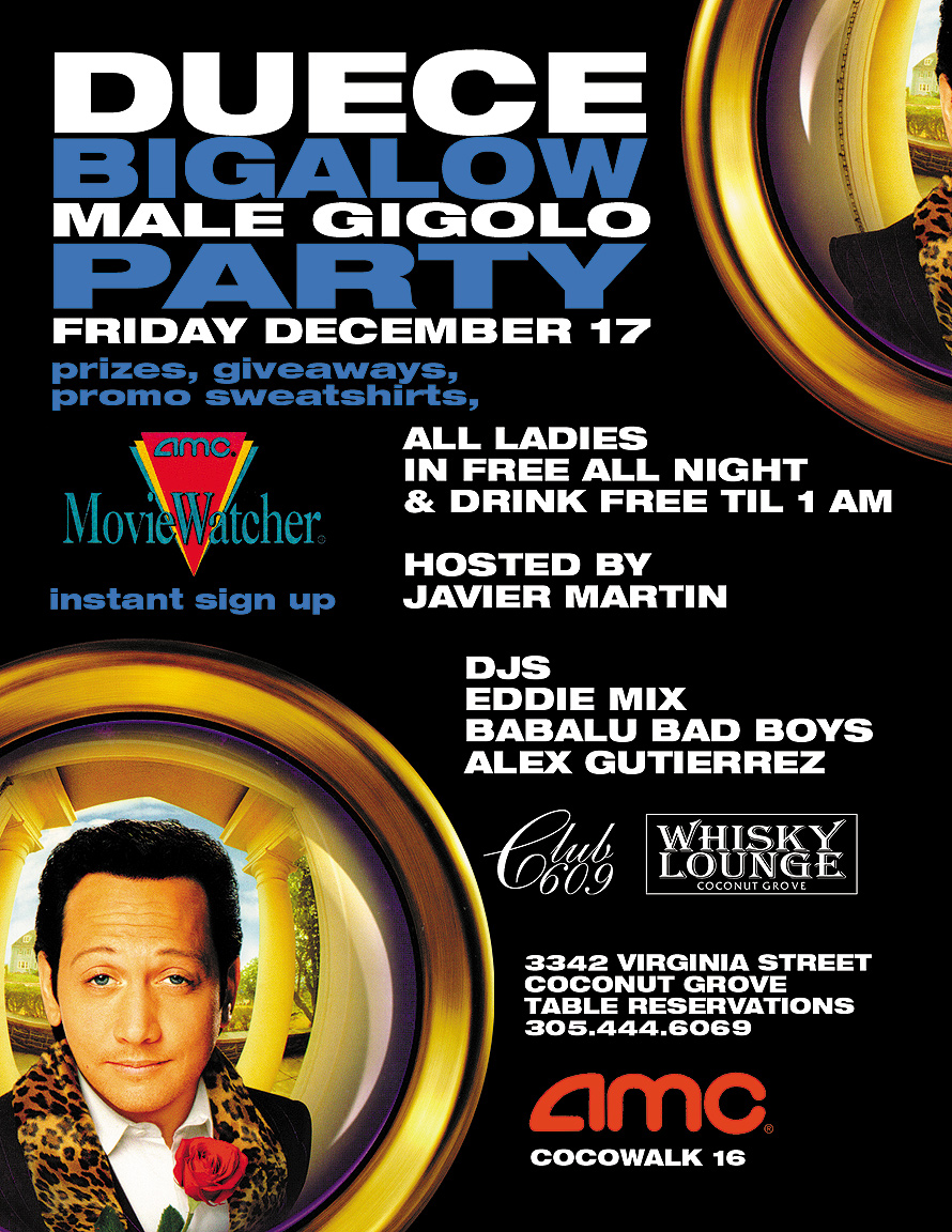 Duece Bigalow Male Gigolo Party at Club 609