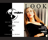 Look International at Club Chaos - 2100x3000 graphic design