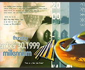 Millenium Party at The Mad House - 1131x1463 graphic design