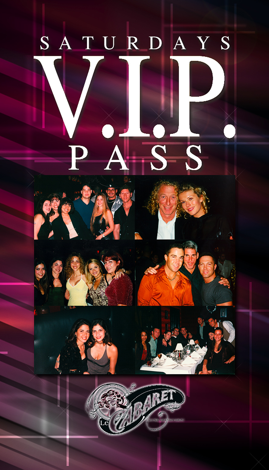 Velvet Saturdays VIP Pass at Le Cabaret