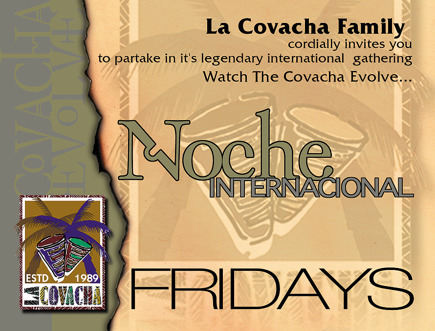 Noche Internacional Fridays at La Covacha