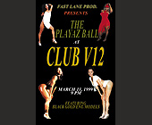 The Players Ball at Club V12 - 1575x2475 graphic design