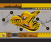 Muzik Saturday - 2993x2062 graphic design