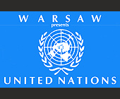 Warsaw Ballroom Presents United Nations - 1575x2475 graphic design
