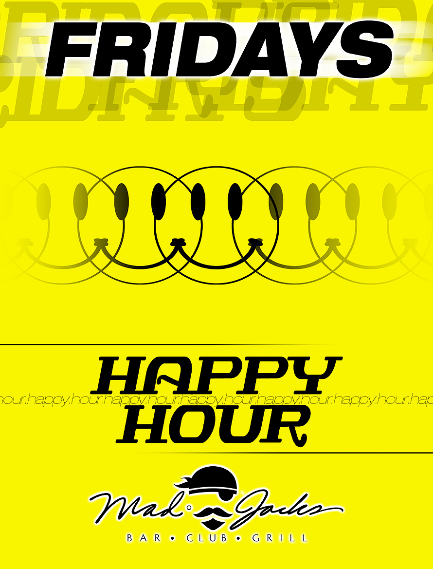 Happy Hour Fridays at Mad Jacks