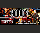 Haunted House at Horror Cafe - 2125x875 graphic design