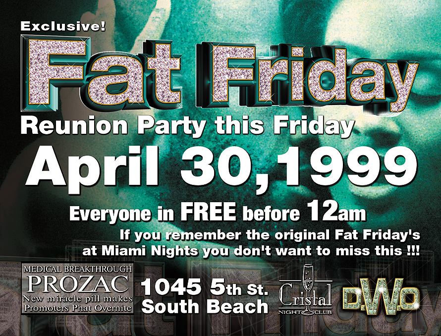 The Phattest Reunion Party at Club Cristal in Miami Beach