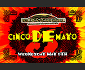 Cinco de Mayo at Wilderness Grill - nightclub flyers Graphic Designs
