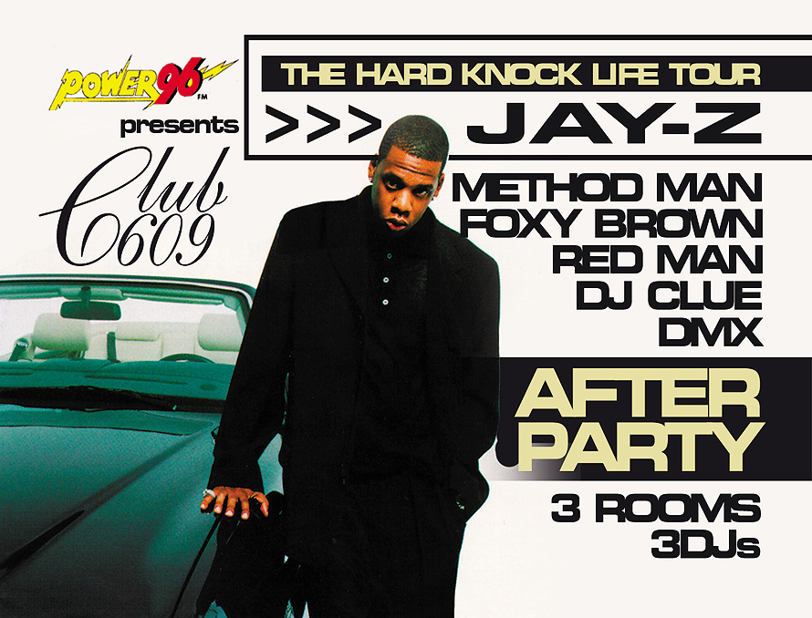 The Hard Knock Life Tour Jay Z After Party At Club 609