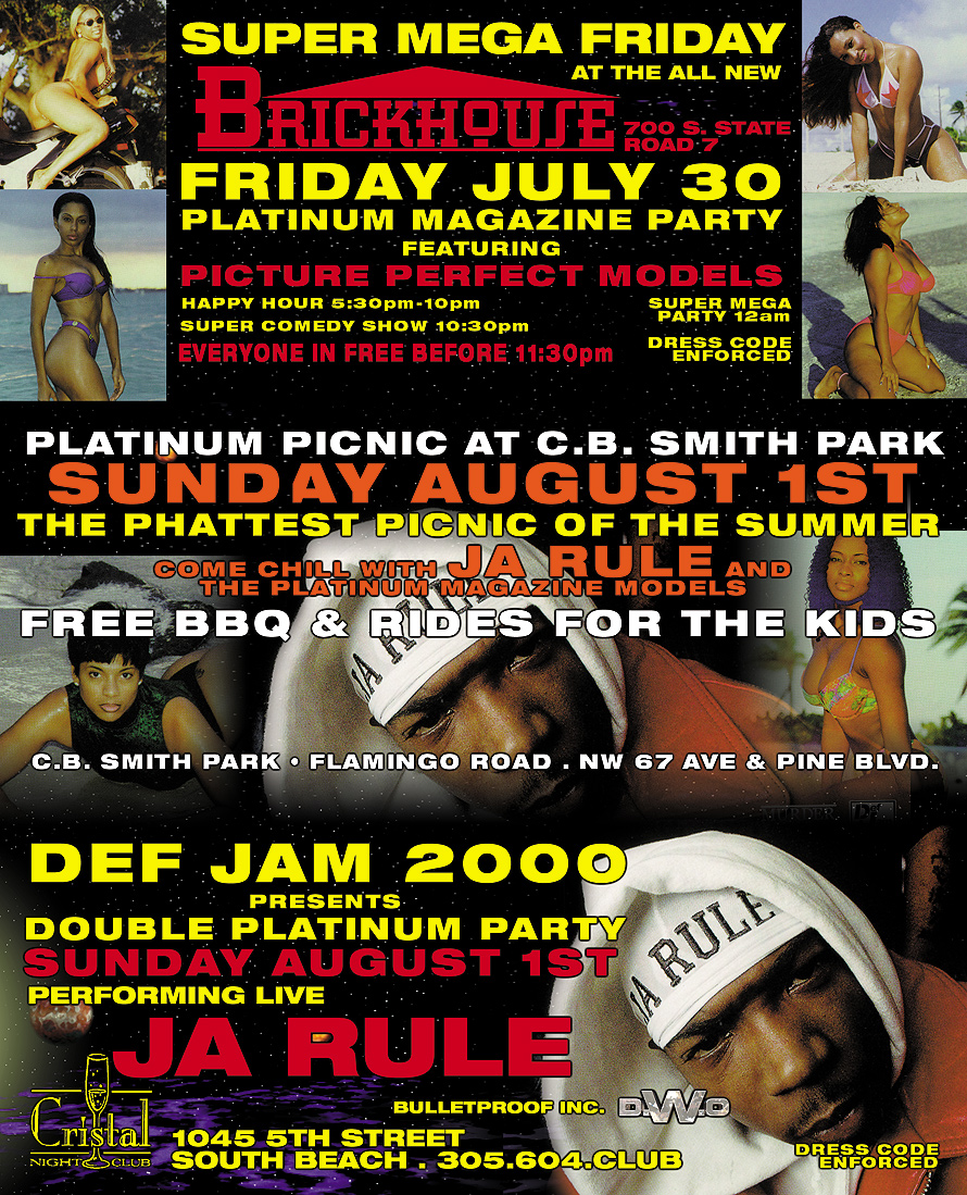 Def Jams Ja Rule Double Platinum Party at Club Cristal