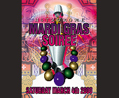 Mardi Gras Soiree at Metro Rome New York - New York City Graphic Designs