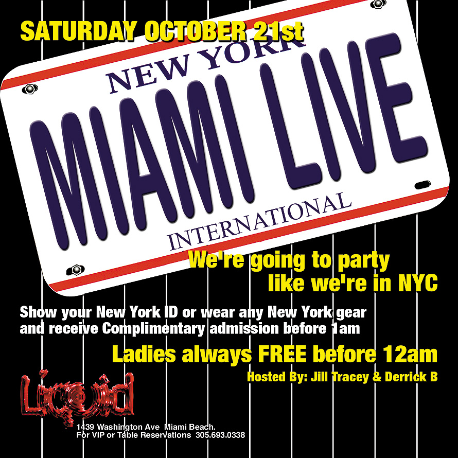 New York City Event at Liquid