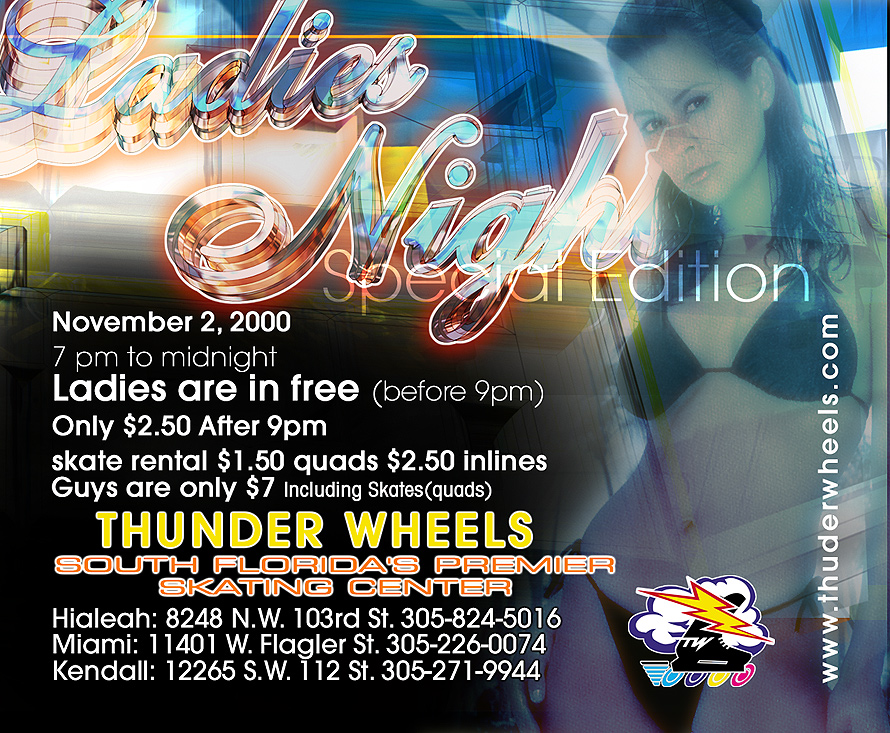 Ladies Night at Thunder Wheels