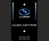 Club Space Upcoming Event Schedule - Downtown Miami Graphic Designs