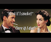 Tobacco Free Postcard - California Graphic Designs