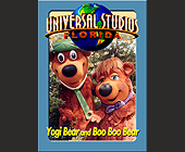 Universal Studios Trading Cards Yogi and Boo Boo Bear - Amusement Park Graphic Designs