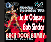 Back Door Bamby Pearl at Crobar - tagged with live performances by