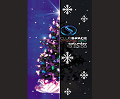 Club Space Downtown Miami Christmas Party - 688x1063 graphic design
