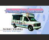 Auntie Di's Soft Serve General Manager Card - tagged with israel