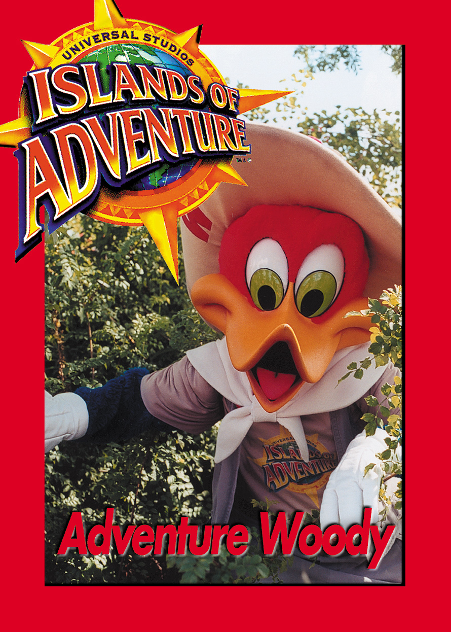 Universal Studios Trading Cards Adventure Woody