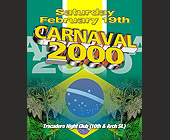 Carnaval at Trocadero Nightclub - 931x1131 graphic design