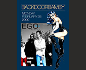 Back Door Bamby Mondays at Crobar - 1650x1200 graphic design