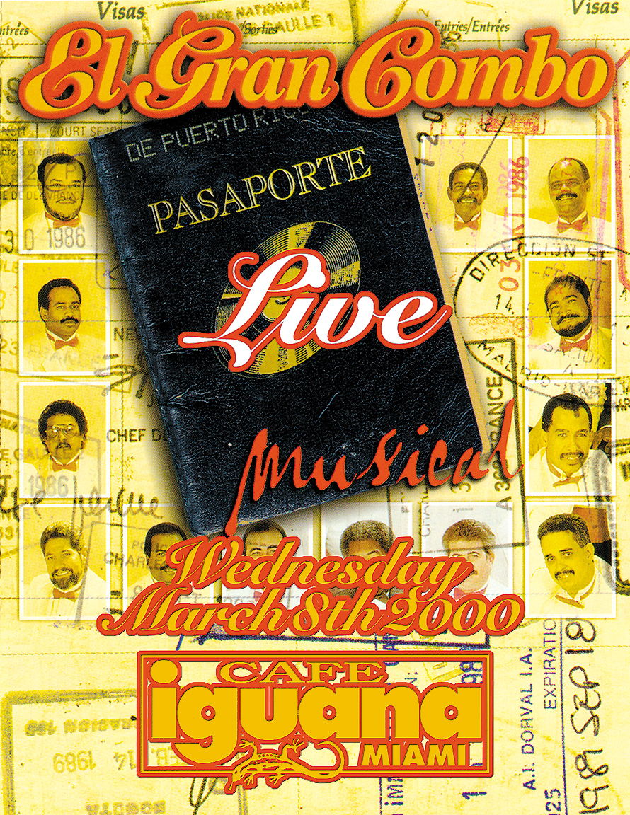 El Gran Combo Live at Cafe Iguana Miami