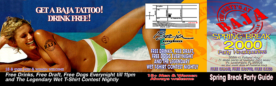Baja Club Spring Break Party Headquarters Guide