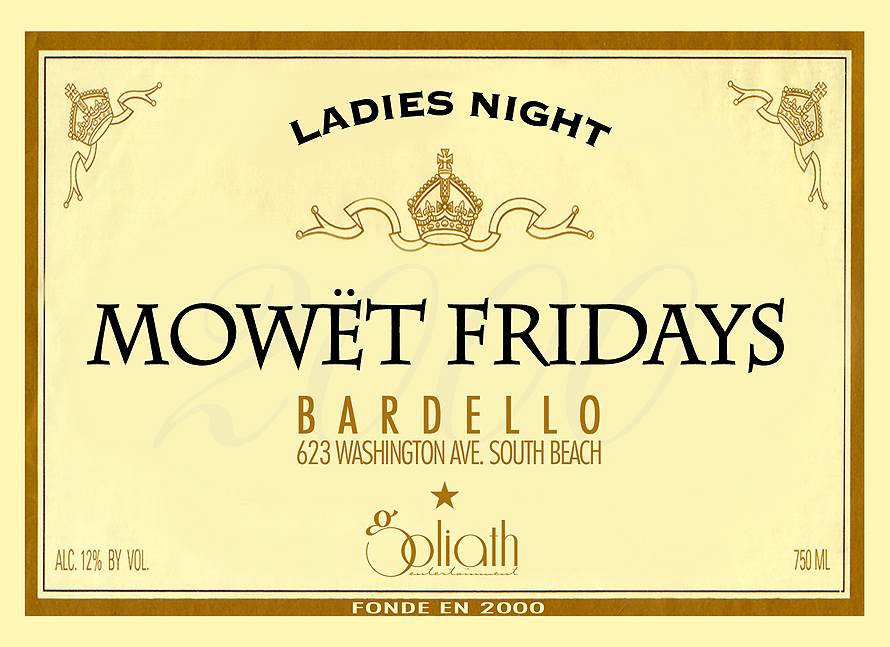 Ladies Night Mowet Fridays at Bardello