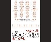 One Year Anniversary at The Magic Garden - 3000x2100 graphic design