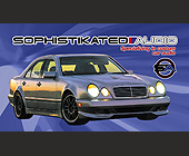 Sophistikated Audio Business Card - tagged with wheels
