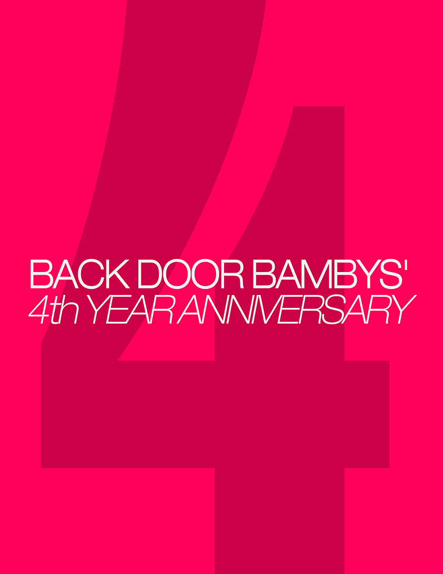 Back Door Bamby's Fourth Anniversary at Crobar