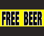 Free Beer at Fat Kats in Kendall - Fat Kats Pool Hall Graphic Designs