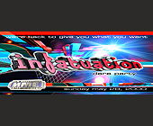 Infatuation at Mad House - 1050x2550 graphic design