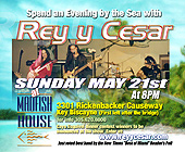 Ray y Cesar at Madfish House - created May 12, 2000