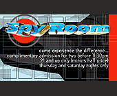 The Spy Room Weekly Schedule - The Spy Room Graphic Designs